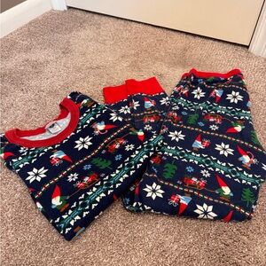 Hannah Andersson Women’s HolidayPajamas Gnome Print M